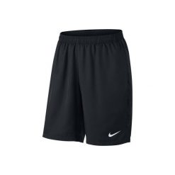 Spodenki tenisowe Nike Dry męskie. Czarne spodenki i szorty męskie marki Nike, s, z poliesteru, sportowe, tenisowe. W wyprzedaży za 99,99 zł.
