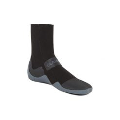 Buty wysokie surfing 500 z neoprenu 3 mm. Czarne buty sportowe męskie marki OLAIAN, z poliesteru, bez zapięcia, na fitness i siłownię. Za 79,99 zł.