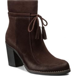 Botki SERGIO BARDI - Pistoia FW127271617GM 434. Brązowe botki damskie skórzane Sergio Bardi. W wyprzedaży za 259,00 zł.