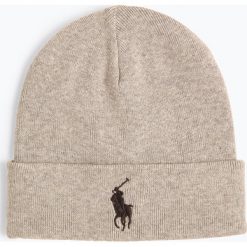 Polo Ralph Lauren - Czapka męska, beżowy. Brązowe czapki męskie Polo Ralph Lauren, z haftami, klasyczne. Za 179,95 zł.