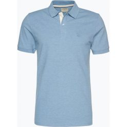 Selected - Męska koszulka polo – Shharo Melange, niebieski. Niebieskie koszulki męskie marki Selected, xl, bez wzorów, polo, bez rękawów. Za 99,95 zł.