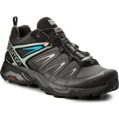 Trekkingi SALOMON - X Ultra 3 402862 27 M0 Phantom/Black/Hawaiian Surf. Czarne trapery męskie Salomon, ze skóry ekologicznej, na sznurówki. Za 549,00 zł.