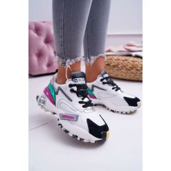 Damskie Sportowe Obuwie Big Star by Daniel Lopez FF274415. Szare buty sportowe damskie Tagless, bez wzorów, ze skóry, sportowe. Za 299,90 zł.