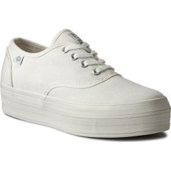 Tenisówki ALTERCORE - HF01-LOW White. Białe trampki i tenisówki damskie Altercore, bez wzorów, z gumy, bez zapięcia. W wyprzedaży za 129,00 zł.
