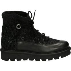 Botki - L006301 BLACK. Czarne botki damskie skórzane marki Venezia. Za 499,00 zł.