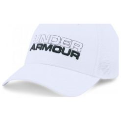 Under Armour Czapka Sportowa Men's Sports Style Cap White White Black M/L. Białe czapki z daszkiem męskie marki Under Armour, sportowe. W wyprzedaży za 79,00 zł.