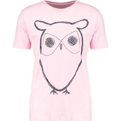 T-shirty męskie z nadrukiem: Knowledge Cotton Apparel OWL Tshirt z nadrukiem orchid pink