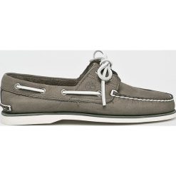 Timberland - Mokasyny. Szare mokasyny męskie Timberland, ze skóry, z okrągłym noskiem. W wyprzedaży za 299,90 zł.