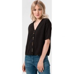 Vero Moda Hafia Top Czarny. Czarne bluzki damskie Vero Moda, l, bez wzorów, z wiskozy, bez kołnierzyka, z krótkim rękawem. Za 131,95 zł.