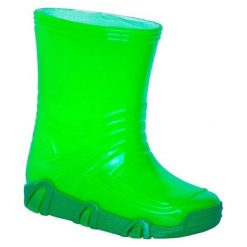 Zetpol Chłopięce Kalosze Neon Wodnik 25.5 Zielone. Zielone buty chłopięce sportowe Zetpol, bez zapięcia. Za 49,00 zł.