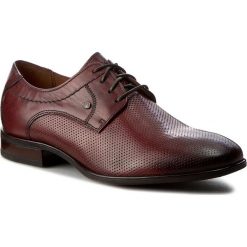 Półbuty LASOCKI FOR MEN - MB-SORGO-03 Bordowy. Czerwone buty wizytowe męskie Lasocki For Men, z aplikacjami, ze skóry, klasyczne, bez zapięcia. Za 179,99 zł.