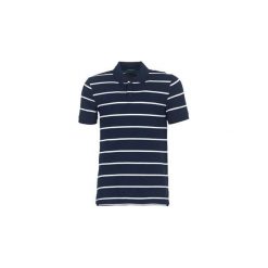 Koszulki polo z krótkim rękawem Benetton MALOLI. Niebieskie koszulki męskie Benetton, s, bez wzorów, polo, z krótkim rękawem, krótkie. Za 103,20 zł.