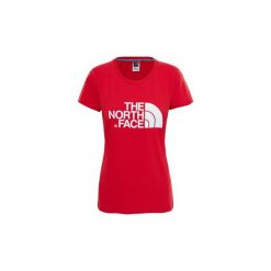 T-shirty z krótkim rękawem The North Face W S/S EASY TEE - RED. Czerwone t-shirty damskie marki The North Face, s, bez wzorów, bez kołnierzyka. Za 141,35 zł.