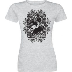 Alicja w Krainie Czarów Weißes Kanninchen - Ticktack Koszulka damska odcienie szarego. Szare t-shirty damskie Alicja w Krainie Czarów, xxl, z nadrukiem, z okrągłym kołnierzem. Za 29,90 zł.
