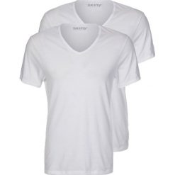 Podkoszulki męskie: Skiny 2 PACK Podkoszulki white