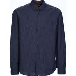 Koszula "Jack" - Regular fit - w kolorze granatowym. Niebieskie koszule męskie Camel Active, m, w paski, z bawełny, button down, bez rękawów. W wyprzedaży za 87,95 zł.