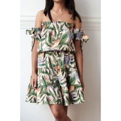Sukienka Sun S S. Szare sukienki damskie Laurella, s, bez wzorów, z bawełny, bez kołnierzyka, bez rękawów. Za 199,00 zł.