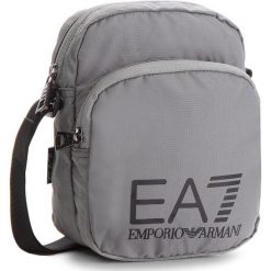 Saszetka EA7 EMPORIO ARMANI - 275663 CC732 00017 Argento. Szare torby męskie skórzane marki EA7 Emporio Armani, bez wzorów, z materiału, młodzieżowe. Za 259,00 zł.