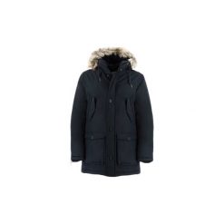 Żakiety / Blezery Penn Rich Woolrich PENN PARKA. Niebieskie parki męskie Penn Rich Woolrich, xl, bez wzorów, bez kaptura. Za 1375,84 zł.
