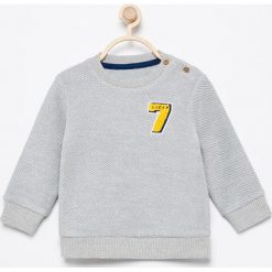 Bluza z aplikacją - Jasny szar. Szare bluzy niemowlęce marki Reserved, z aplikacjami. Za 49,99 zł.