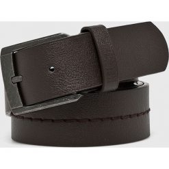 Medicine - Pasek Basic. Czarne paski męskie MEDICINE, w paski, z materiału. Za 39,90 zł.
