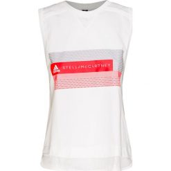 Top ADIDAS BY STELLA McCARTNEY Biały. Białe topy damskie marki adidas by Stella McCartney, z materiału, z dekoltem na plecach. Za 200,00 zł.