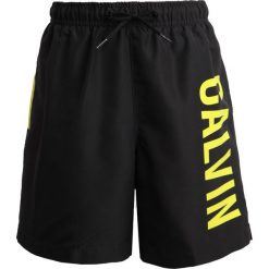 Kąpielówki chłopięce: Calvin Klein Swimwear MEDIUM DRAWSTRING PRINT Szorty kąpielowe black