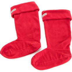 Skarpety Wysokie Damskie HUNTER - Boot Sock UAS3000AAA MD 0418 MRL. Czerwone skarpetki damskie Hunter, bez wzorów, z poliesteru. Za 99,00 zł.