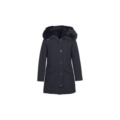 Kurtki ocieplane MICHAEL Michael Kors LONG FASHION PARKA. Niebieskie parki damskie MICHAEL Michael Kors, l. Za 2199,00 zł.
