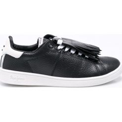 Pepe Jeans - Buty Brompton Basic. Czarne buty sportowe damskie marki Pepe Jeans, z gumy. W wyprzedaży za 219,90 zł.
