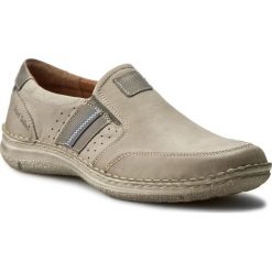Półbuty JOSEF SEIBEL - Anvers 53 43615 768 711 Grau Kombi. Szare półbuty skórzane męskie marki Josef Seibel, na co dzień. W wyprzedaży za 259,00 zł.