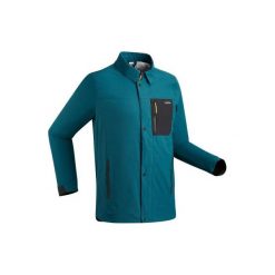Kurtka snowboardowa i narciarska SNB CJKT męska. Niebieskie kurtki męskie WED'ZE, na zimę, m, bez wzorów, z elastanu, bez kaptura. Za 199,99 zł.