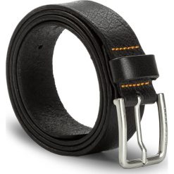 Pasek Męski BOSS - Jelin 50385630 001. Czarne paski męskie marki Boss, w paski, ze skóry. W wyprzedaży za 219,00 zł.