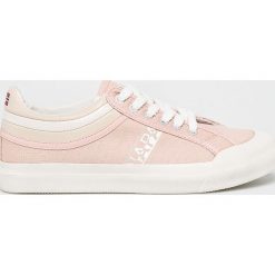 Napapijri - Buty. Różowe buty sportowe damskie Napapijri, bez wzorów, z gumy, sportowe. W wyprzedaży za 179,90 zł.