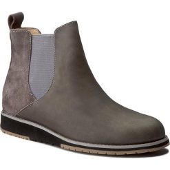 Botki zamszowe: Sztyblety EMU AUSTRALIA – Taria Leather W11501 Charcoal/Anthracite