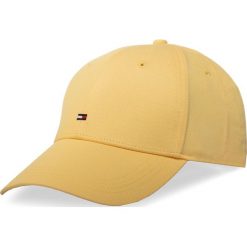 Czapka z daszkiem TOMMY HILFIGER - Bb Cap AM0AM04496 ZFB. Żółte czapki damskie TOMMY HILFIGER, bez wzorów, z bawełny. Za 139,00 zł.