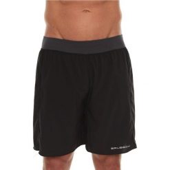 Spodenki i szorty męskie: Brubeck Spodenki męskie Athletic Multifunction czarne r. S (LB10130)