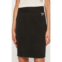 Reebok Classic - Spódnica. Czarne spódniczki damskie Reebok Classic, na co dzień, s, bez wzorów, z elastanu, casualowe, mini, proste. Za 99,90 zł.