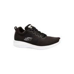 Buty damskie do szybkiego marszu Ultra Flex w kolorze czarnym. Czarne buty sportowe damskie Skechers, bez wzorów, sportowe, trekkingowe. Za 199,99 zł.