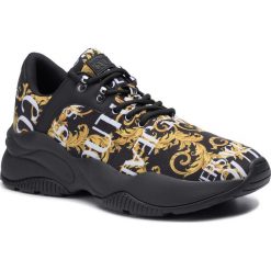 Półbuty VERSACE JEANS COUTURE - E0YUBSI8-Linea Fondo Extempe Dis 8 71197 M27. Czarne sneakersy męskie Versace Jeans Couture, na co dzień, bez wzorów, z jeansu, eleganckie, bez zapięcia. Za 799,00 zł.