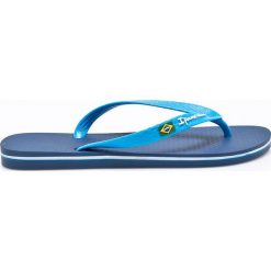 Ipanema - Japonki. Niebieskie kapcie męskie Ipanema, z materiału, bez zapięcia. W wyprzedaży za 59,90 zł.