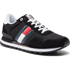 Sneakersy TOMMY JEANS - Casual Tommy Jeans Sneaker EM0EM00261 Black 990. Czarne sneakersy męskie Tommy Jeans, bez zapięcia. Za 399,00 zł.
