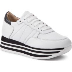 Sneakersy EVA MINGE - EM-11-05-000044 102. Białe półbuty damskie Eva Minge, ze skóry. W wyprzedaży za 279,00 zł.