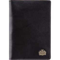 Etui na paszport 10-5-128-1. Czarne portfele damskie marki Wittchen, bez wzorów. Za 59,00 zł.