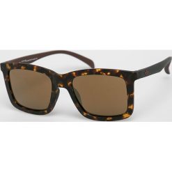 Adidas Originals - Okulary AOR015. Pomarańczowe okulary przeciwsłoneczne damskie adidas Originals, prostokątne. W wyprzedaży za 119,90 zł.
