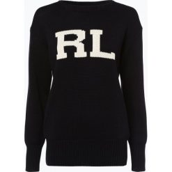 Polo Ralph Lauren - Sweter damski, czarny. Czarne swetry klasyczne damskie marki Polo Ralph Lauren, l, z bawełny, polo. Za 599,95 zł.