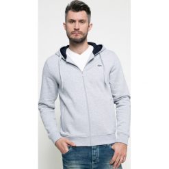 Lacoste - Bluza. Szare bluzy męskie Lacoste, s, bez wzorów, z elastanu, z kapturem, bez rękawów, z kapturem. W wyprzedaży za 339,90 zł.