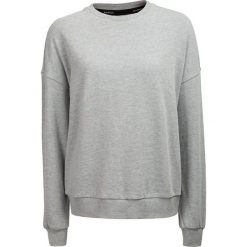 Bluza damska BLD603 - chłodny jasny szary melanż - Outhorn. Szare bluzy damskie Outhorn, bez wzorów, bez rękawów, bez kaptura. W wyprzedaży za 39,99 zł.