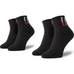 Zestaw 2 par niskich skarpet męskich LEVI'S® - 37157-0457 Black. Czarne skarpetki męskie bez wzorów, z elastanu. Za 39,00 zł.