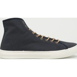 Levi's - Trampki Edwards Mid. Niebieskie trampki męskie marki Levi's®, bez wzorów, z gumy, na sznurówki. Za 369,90 zł.
